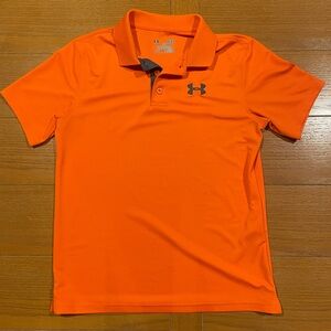 Under Armour Men's Bright Orange Polo